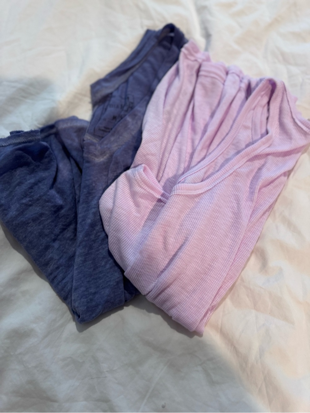 Free people bundle , two Women’s Tank Set - Lavender and pink